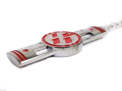 JDM GT 86 Piston Keyring Keychain Red/Chrome For BRZ FRS FT GT GTS