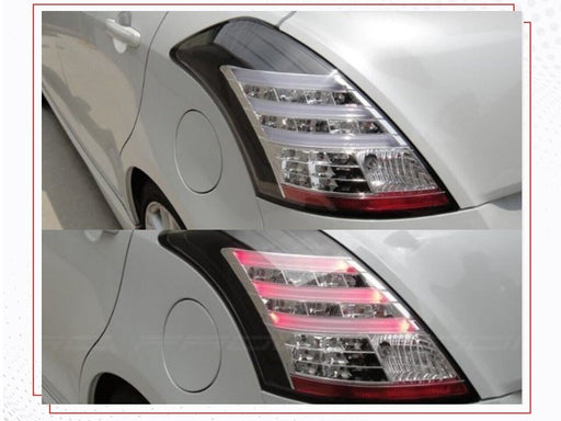 LED Tail Light Assembly For 2010-2016 Suzuki Swift Sport ZC32S - JDM Black