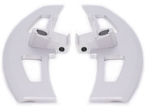 Extended Silver Aluminum Fast Shift Shifter Paddles Fits BMW E46 SMG 2001-2006
