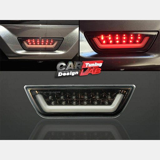 Smoke Rear LED Fog Lamp Light F1 Style Brake Light for Suzuki Swift Sport SX4