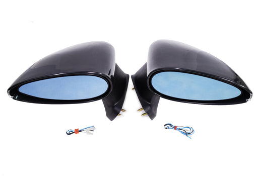 Door Mirrors Assemble W/LED Turn Signal Lights For 2015-21 HONDA FIT/JAZZ