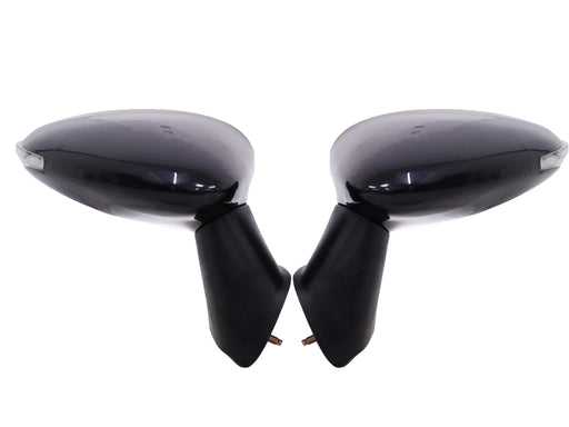 Door Mirrors Assemble W/LED Turn Signal Lights For 2015-21 HONDA FIT/JAZZ