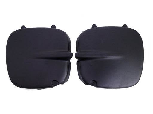 Fog Light Covers For 97-01 Subaru Impreza STI GC8 2/5 Door Black + Hardware