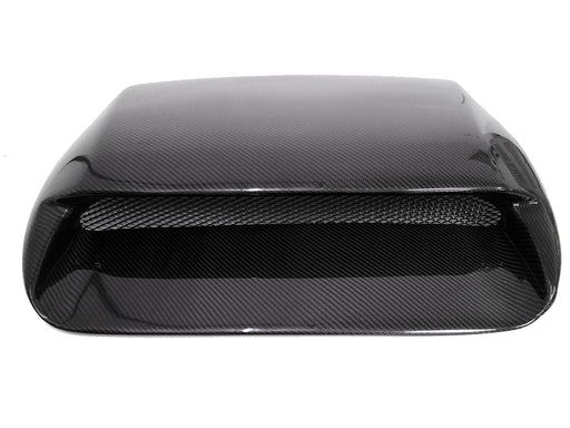 Carbon Fiber Enlargen Over Sized Hood Bnonet Scoop For 2015-2021 Subaru WRX STI