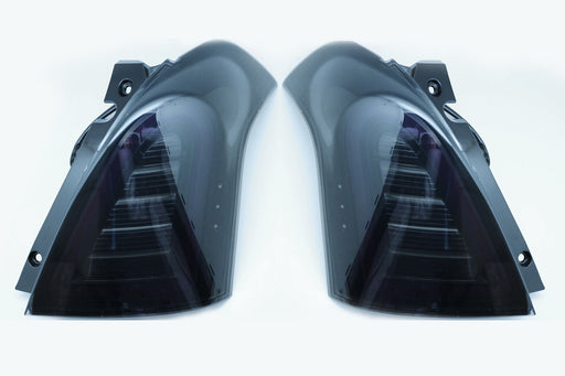 LED Tail Light Assembly For 2004-2012 Suzuki Swift Sport - Smoked Lens Fully LED