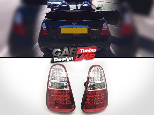 LED Tail Lights Rear Lamps W reverse Fits 2004-2006 Mini Cooper R50 R52 R53