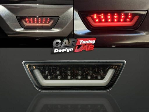 COMBO SMOKE LENS 3RD BRAKE LIGHT F1 REAR FOG LIGHT FOR 12-20 SUZUKI SWIFT SPORT