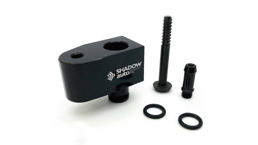 Direct Fit Boost Gauge Sensor Adapter for 2007-2013 Mini Cooper S R56 R57 R58 R59 N14 & N18 Engine Mk2 - Manifold Absolute Pressure Sensor Adapter - Plug & Play Installation (Black)