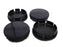 Replacement Alloy Black Wheel Hubs Center Caps For Subaru BRZ 2012-2024 18"