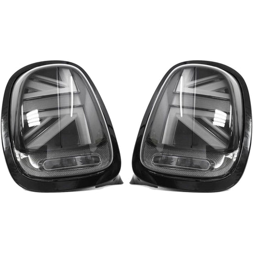 LED Tail Lights Union Jack (Smoke Lens) for Mini Cooper F55 / F56 / F57 Gen.3 (2014–2020)