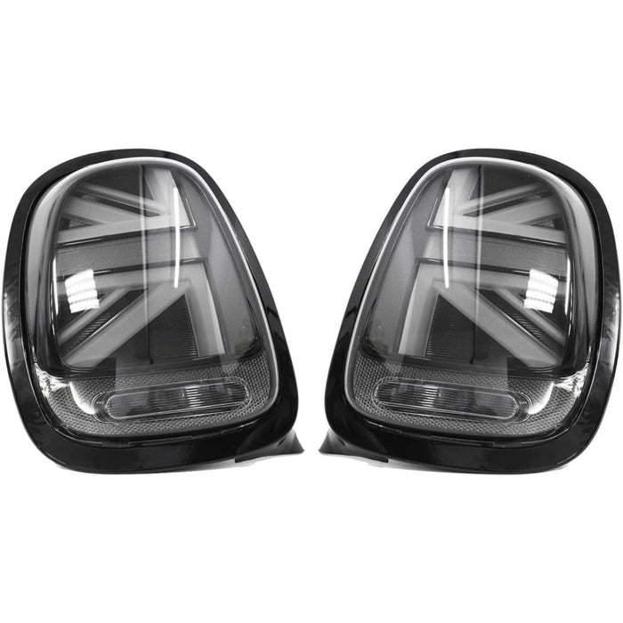 LED Tail Lights Union Jack (Smoke Lens) for Mini Cooper F55 / F56 / F57 Gen.3 (2014–2020)