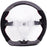 Carbon Fiber Suede Steering Wheel Red Stitching for Suzuki Jimny 2018–2024