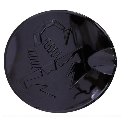 Gloss Black Fuel Gas Cap Cover for Fiat 500 595 Abarth 2007–2021