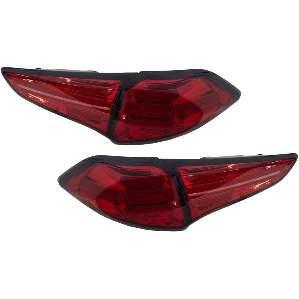 Fully LED Tail Lights with Light Bar – Red/Clear for Hyundai Tucson (2015–2019)