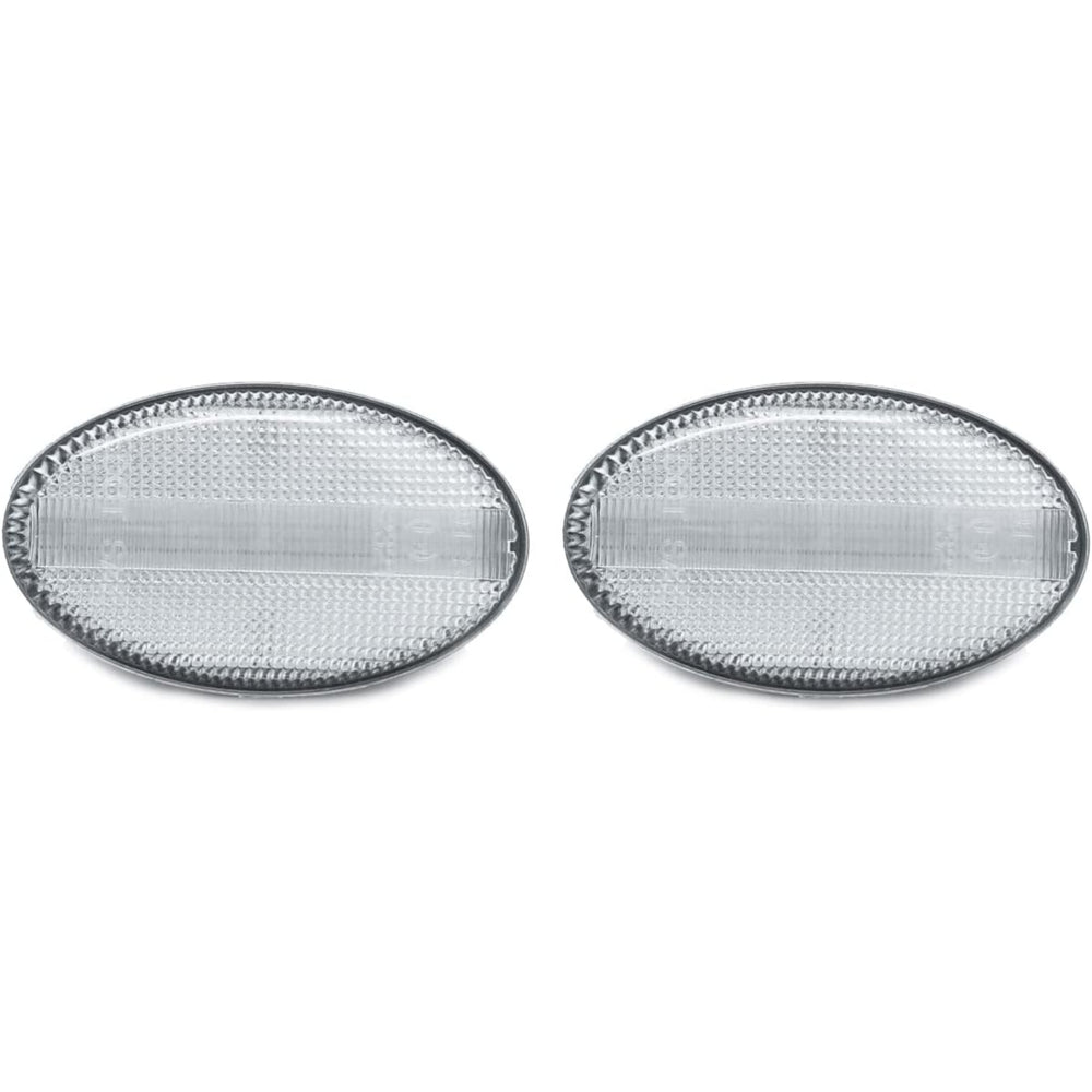 LED Side Markers Clear Lens Turn Lights Compatible With 2002-2007 Subaru Impreza WRX STI