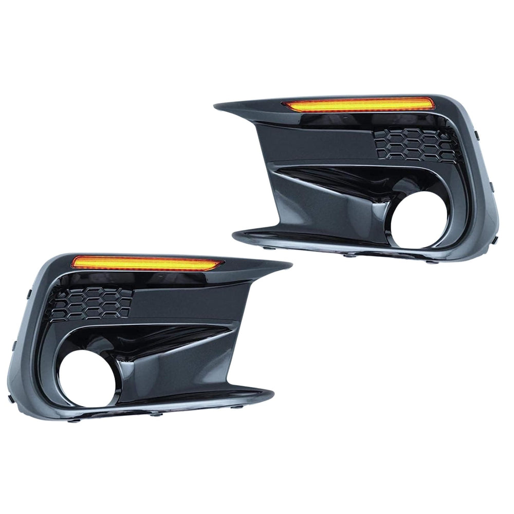 Sequential LED Turn Signal + DRL Bezel Lights Compatible With Subaru WRX STI 2018-2020