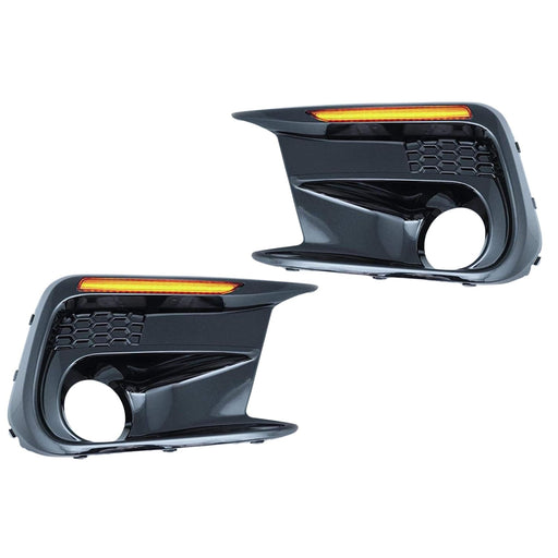 Sequential LED Turn Signal + DRL Bezel Lights Compatible With Subaru WRX STI 2018-2020