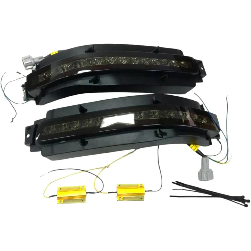 Rear Bumper LED 4-in-1 Lights – Smoked Lens for Nissan 350Z Z33 (Reverse, Brake, Fog, Turn Signals)