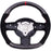 Custom Carbon Fiber Steering Wheel with Red Stripe for Mini Cooper R50 / R52 / R53 (2002–2008)