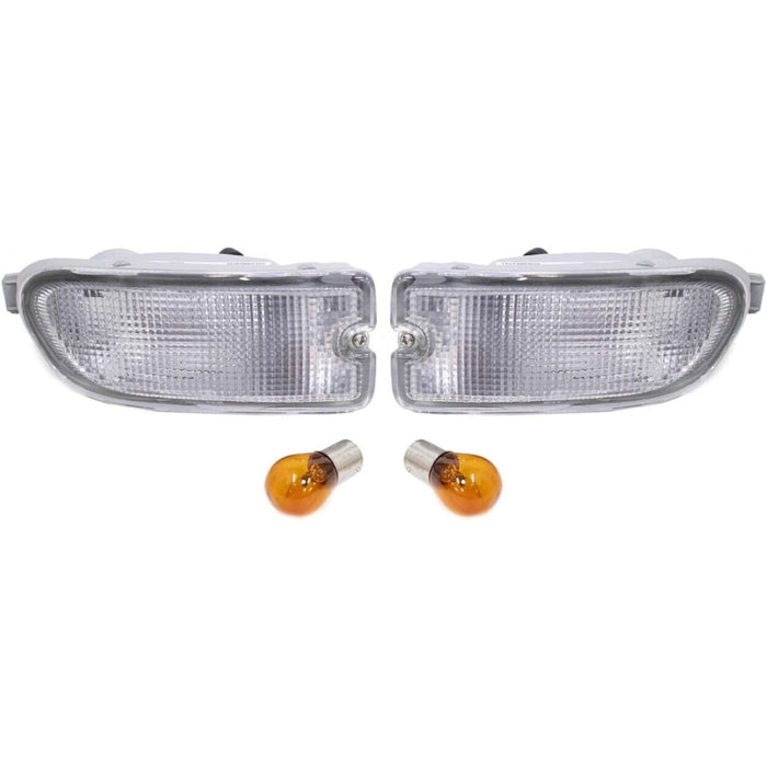 Bumper Marker Turn Signal Light Lamps for Subaru Impreza GC8 GF8 WRX STI 1999–2000
