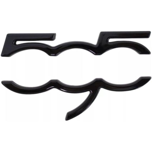 595 Dash Badge Cover Conversion Kit – Gloss Black for Fiat 500 (2007+)