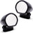 GT Style Fender Mount Door Mirrors (Black) – Universal Fit (RH + LH)