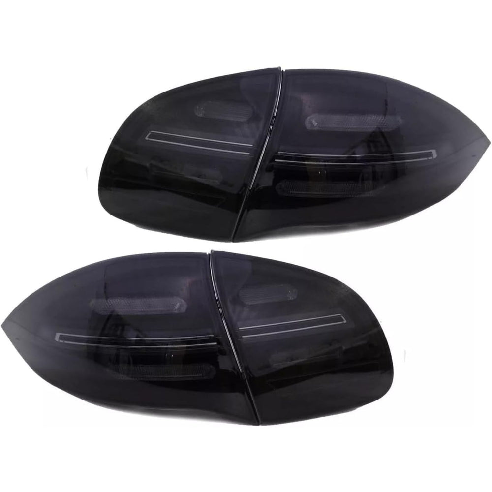 Smoked Full LED Sequential Signal Tail Lights for Porsche Cayenne 958 2011–2014