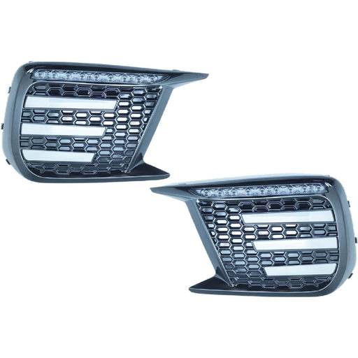 Triple LED Bezel Kit – For Subaru WRX/STI (2018–2021) with Sequential Turn Signal & Triple Stripe Daytime Running Lights