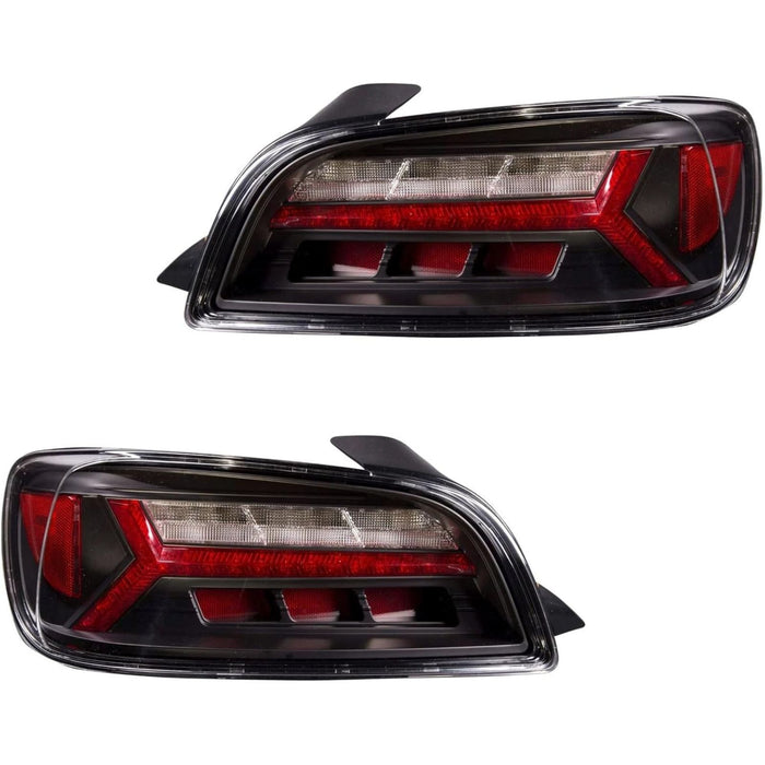 LED Sequential Tail Lights Red/Black Clear Lens – For Honda S2000 AP1/AP2 (2000–2009)