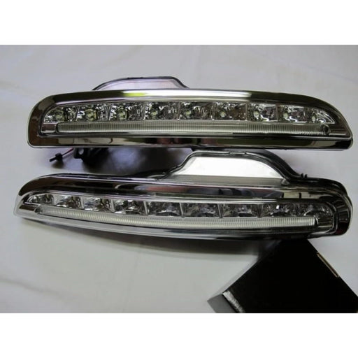 LED Daytime Running Lights (Clear Lens) – For Porsche Boxster 987 (2005–2008)