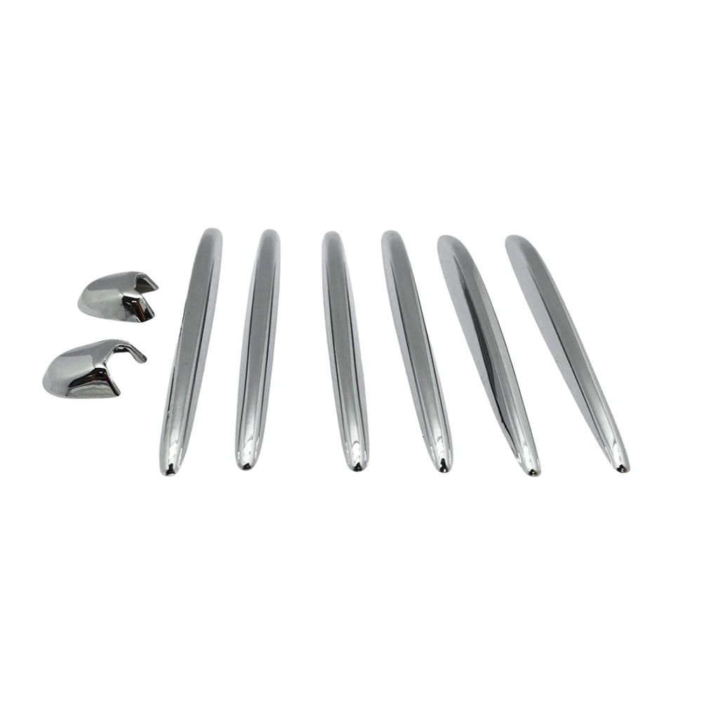 Chrome Hood Vent Fin+Nozzle Cover Trim for Mercedes Benz W164 X164 ML350 GL450