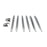 Chrome Hood Vent Fin+Nozzle Cover Trim for Mercedes Benz W164 X164 ML350 GL450