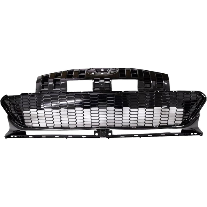 Fully Replacement Front Bumper Grille – Gloss Black (1 Piece) for Subaru BRZ 2022–2026 (ZD8)