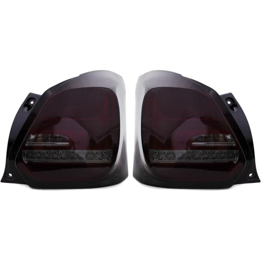 Sequential LED Tail Lights Red/Smoke for Suzuki Swift Sport SZ5 2017–2023