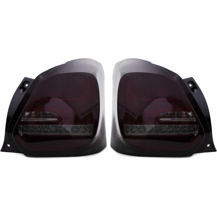 Sequential LED Tail Lights Red/Smoke for Suzuki Swift Sport SZ5 2017–2023
