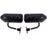 Race Small F1 Mirrors GP Type Kit Carbon Look Universal Fit (Pair RH+LH)
