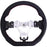 CarLab Black Aluminum Leather Steering Wheel – 2015–2021 Subaru WRX STI VA
