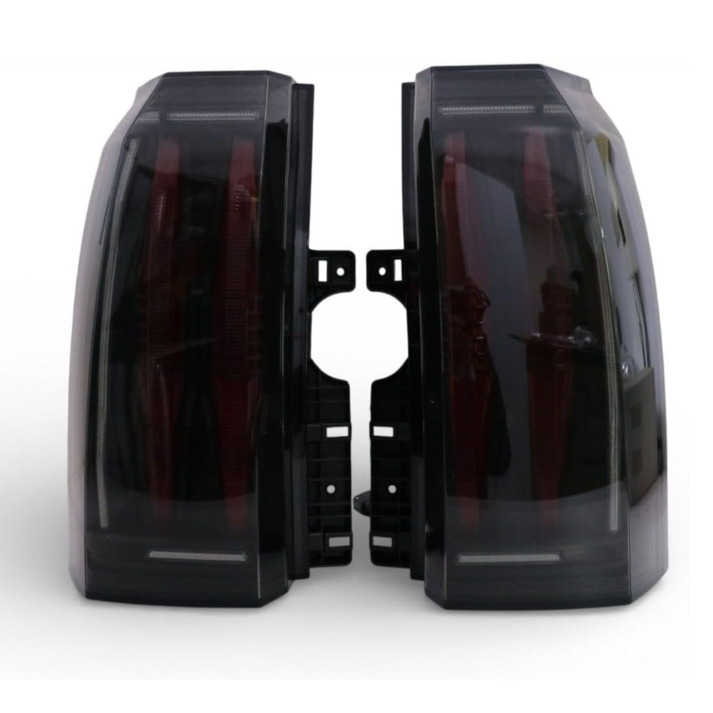 Smoked LED Tail Lights with Red Signal Bar – For GMC Yukon (2015–2020, Left & Right)