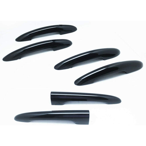 Keyless De-Chrome Gloss Black Door Handle Cover for Mini Cooper F54 Clubman JCW