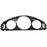 Carbon Fiber Look Cluster Dashboard Gauge Cover – Compatible with Mercedes-Benz W211 E-Class