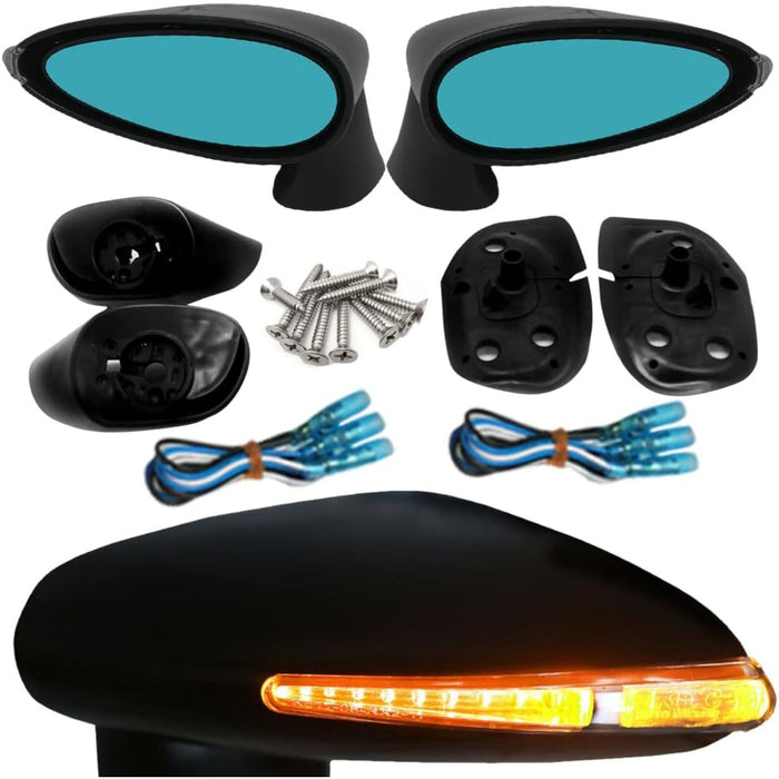 LED Turn Signal Side Mirror Set (2-in-1) for Honda Civic FD / Acura CSX (2006–2011)
