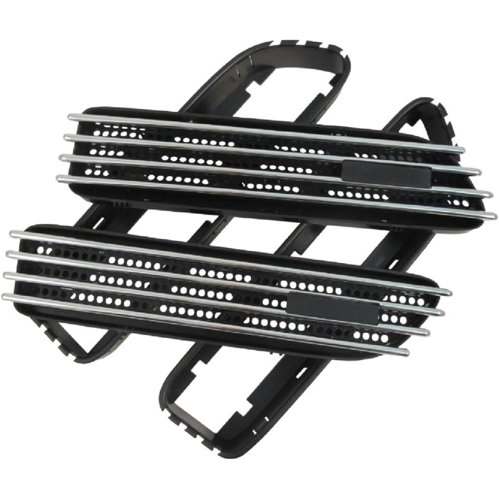 Replacement Chrome/Black Side Grille Fender Vents – For BMW E21/E30/E36/E46 M3 (2001–2006)