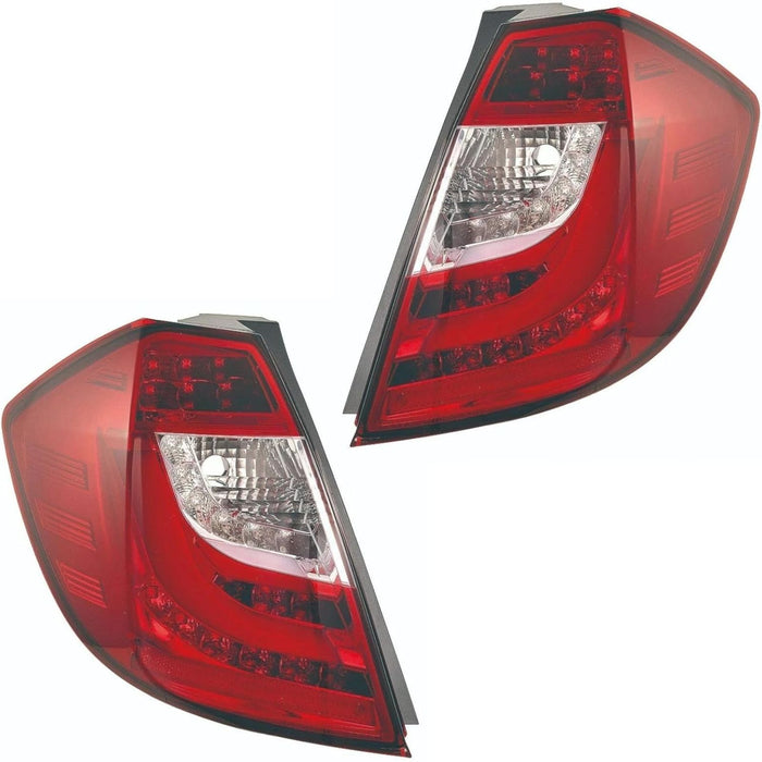 LED Tail Lights with Sequential Turn Signals – Honda Fit / Jazz (2009–2013)