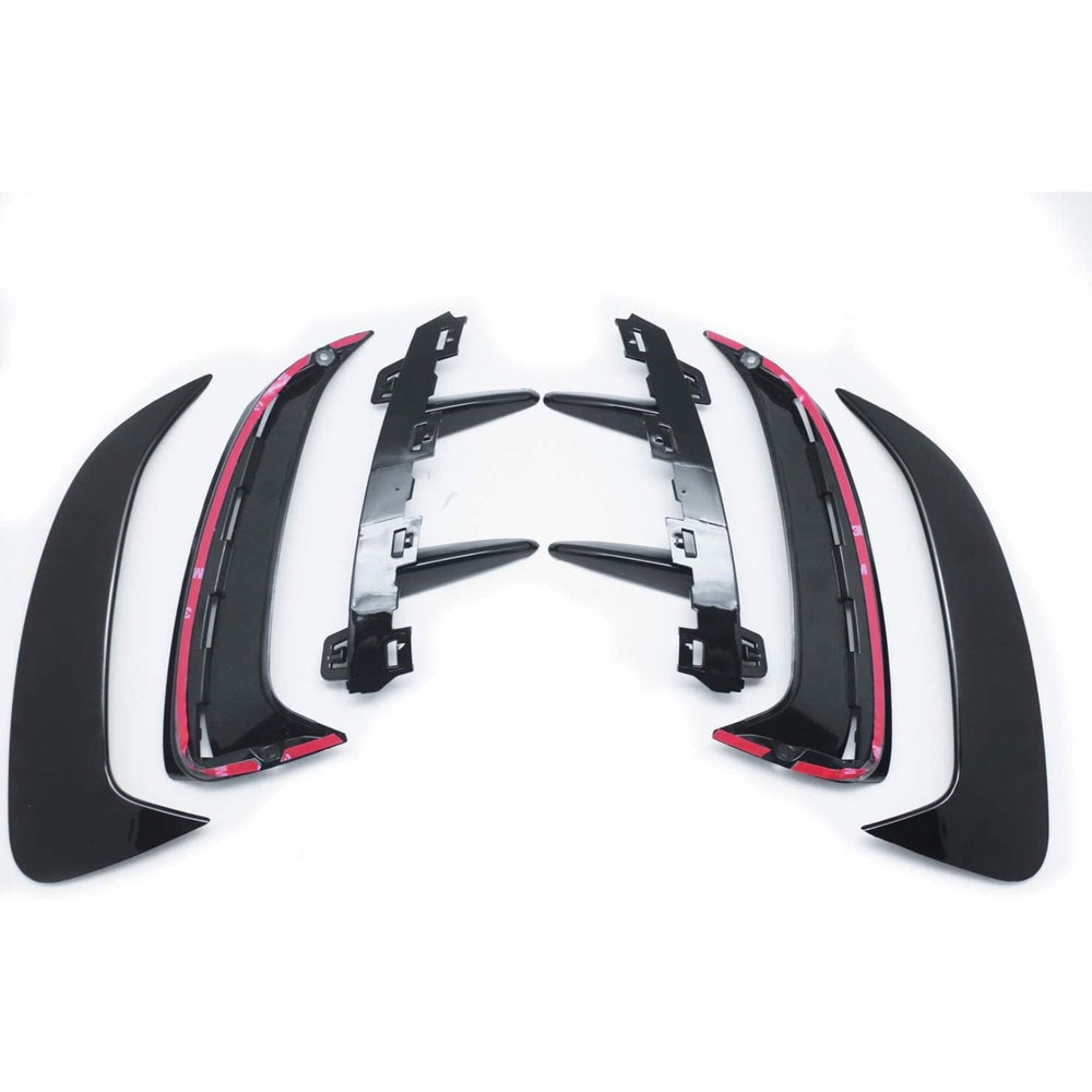 Rear Bumper Canards Flaps Vent Compatible With Mercedes-Benz W177 A35 A45 AMG (2018+)