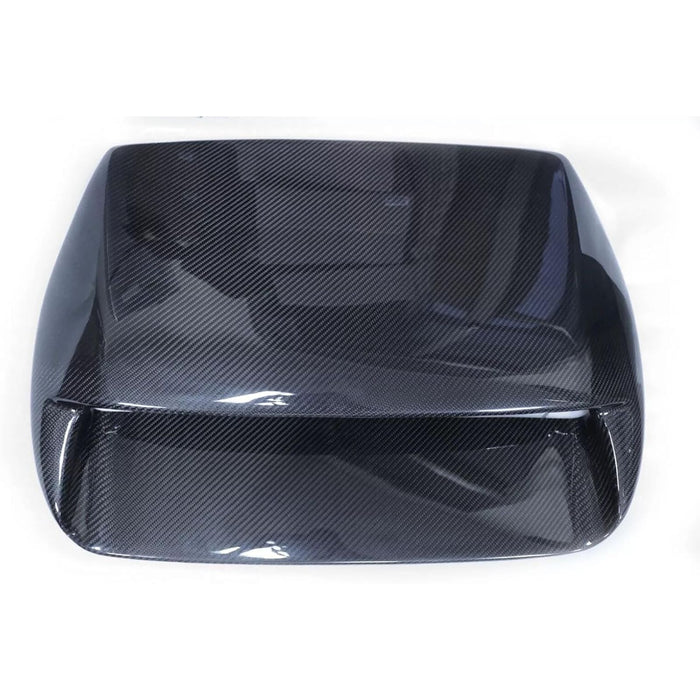 Carbon Fiber Enlarged Hood Scoop with Mesh Grille – For Subaru WRX / STI VA (2015–2021)