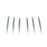 Mercedes Benz SLK Accessories, Chrome Molding Fins, Bonnet Grille Hood Vent Cover Trims for 2012-2019 Mercedes Benz R172 SLK Class - Chrome Nickel Stripe
