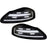 LED Tail Lights with Sequential Amber Signals for Porsche Boxster 986 (1997–2004) White Bar / Black Housing