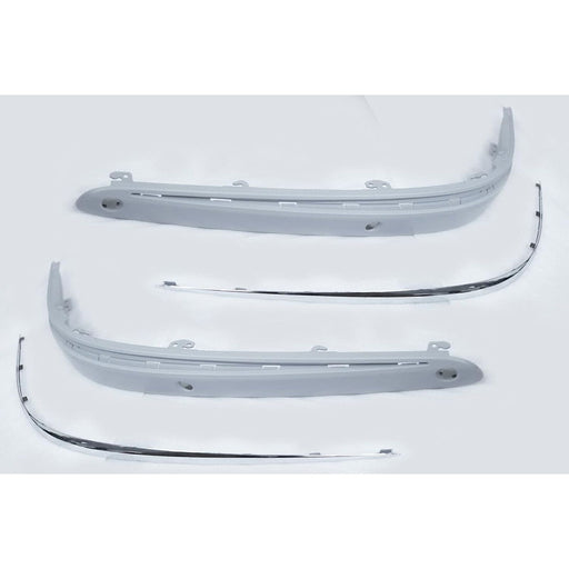 Front Bumper Molding with Chrome Trim Compatible with Mercedes-Benz E-Class W211 (2003–2006)