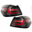 LED Tail Lights with Sequential Indicator (Red Bar / Black Housing) – For Subaru WRX / STI (2015–2021)