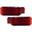 LED Safety Door Lights with Plug & Play Harness – Red for Skoda Octavia RS Mk4 (2021+)
